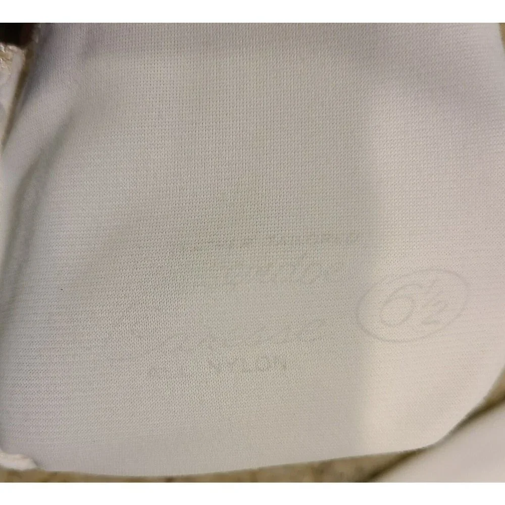 Vintage White Nylon Stretch Formal Church 10